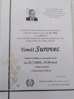 Parte Tomáš Surovec 