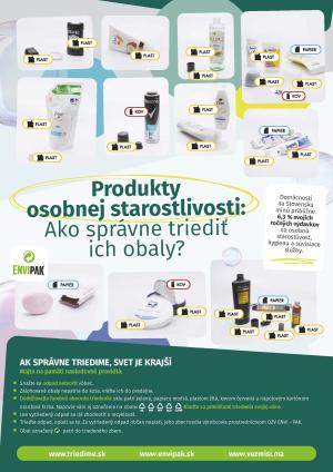 Evni-pak plagát hygiena 